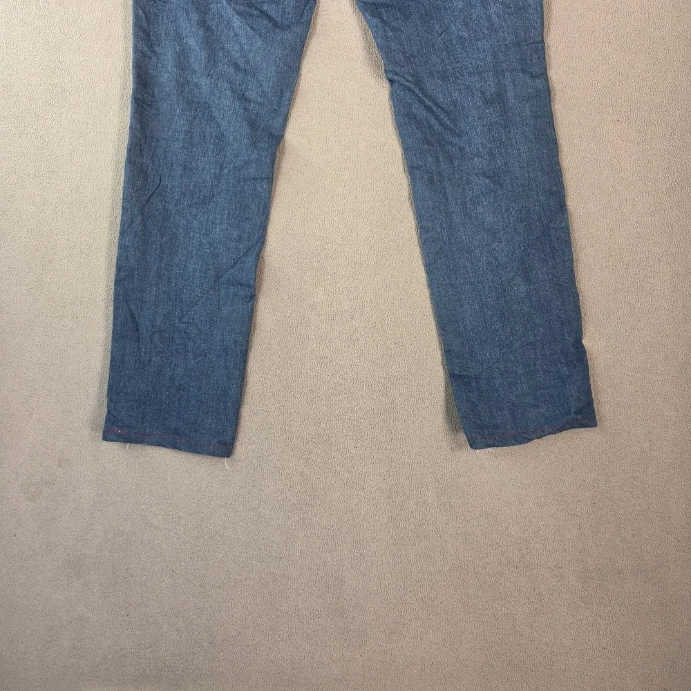 Diesel Jeans Womens 32 Blue Livier Super Slim Jegging Low Waist Stretch Denim